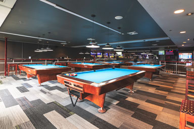 Breakers Sky Lounge - Main Floor Pool Table Area Photo